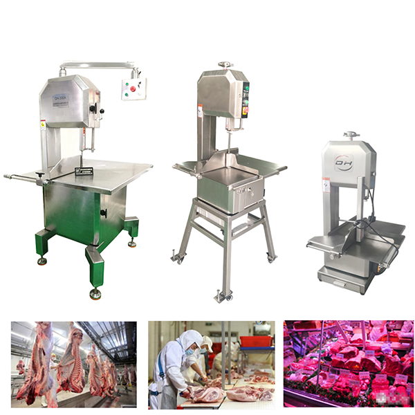 Máquina de serra de huesos de carne conxelada comercial (11)