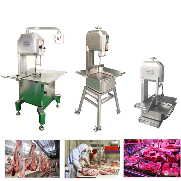 Lieljaudas kaulu zāģmašīna gaļas pārstrādes rūpniecībai (7)